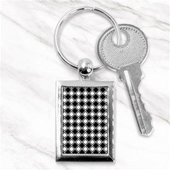 Square Diagonal Pattern Seamless Key Chains (rectangle)  by Nexatart