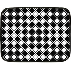 Square Diagonal Pattern Seamless Double Sided Fleece Blanket (mini)  by Nexatart