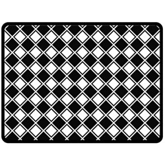 Square Diagonal Pattern Seamless Double Sided Fleece Blanket (large)  by Nexatart