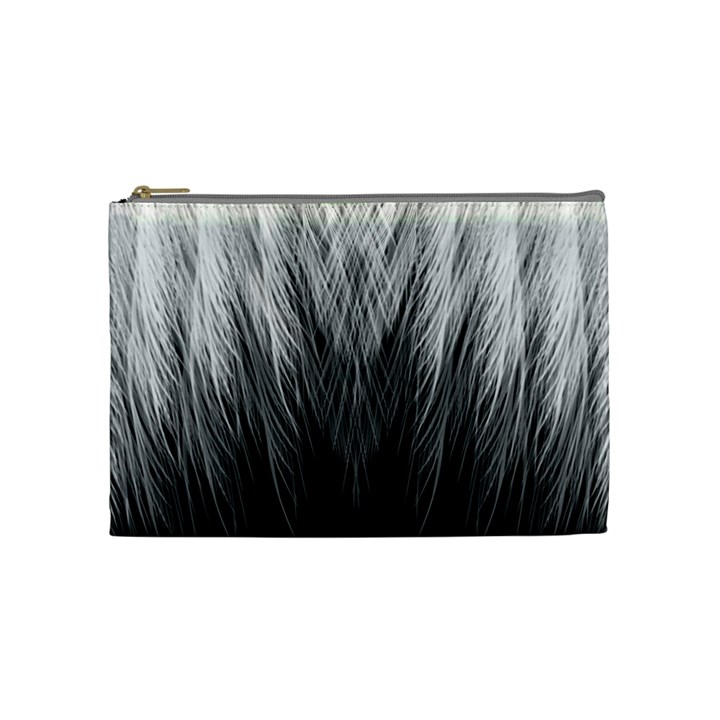 Feather Graphic Design Background Cosmetic Bag (Medium)