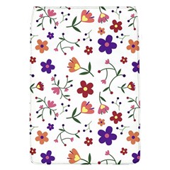 Flowers Pattern Texture Nature Removable Flap Cover (l)