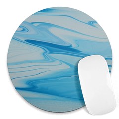 Jet Stream Round Mousepads by WILLBIRDWELL