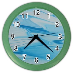 Jet Stream Color Wall Clock by WILLBIRDWELL