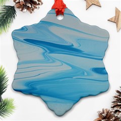 Jet Stream Ornament (snowflake) by WILLBIRDWELL