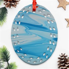 Jet Stream Ornament (oval Filigree) by WILLBIRDWELL