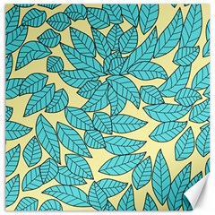 Leaves Dried Leaves Stamping Canvas 12  X 12  by Nexatart