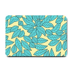 Leaves Dried Leaves Stamping Small Doormat  by Nexatart