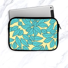 Leaves Dried Leaves Stamping Apple Ipad Mini Zipper Cases by Nexatart