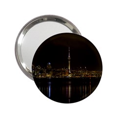 City River Water Cityscape Skyline 2 25  Handbag Mirrors by Nexatart