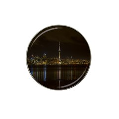 City River Water Cityscape Skyline Hat Clip Ball Marker (10 Pack) by Nexatart