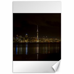 City River Water Cityscape Skyline Canvas 20  X 30  by Nexatart