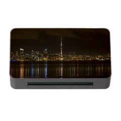 City River Water Cityscape Skyline Memory Card Reader With Cf