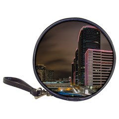 Hong Kong At Night Skyline Classic 20-cd Wallets by Nexatart