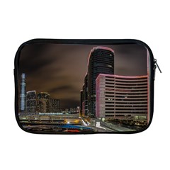 Hong Kong At Night Skyline Apple Macbook Pro 17  Zipper Case by Nexatart