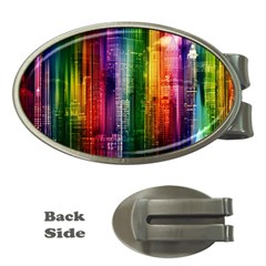 Skyline Light Rays Gloss Upgrade Money Clips (oval) 