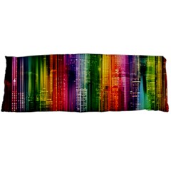 Skyline Light Rays Gloss Upgrade Body Pillow Case (dakimakura) by Nexatart