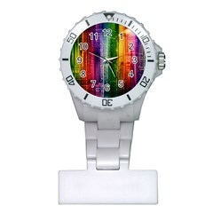 Skyline Light Rays Gloss Upgrade Plastic Nurses Watch by Nexatart