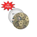 Abstract Art Artistic Botanical 1.75  Buttons (10 pack) Front