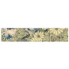 Abstract Art Artistic Botanical Small Flano Scarf