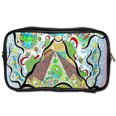 Cosmic Pyramid Toiletries Bag (two Sides)