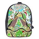 Cosmic Pyramid School Bag (XL) Front