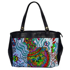 Supersonic Squid Oversize Office Handbag by chellerayartisans