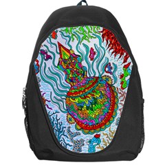 Supersonic Squid Backpack Bag by chellerayartisans