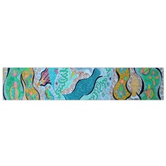 Mystic Mermaid Small Flano Scarf by chellerayartisans