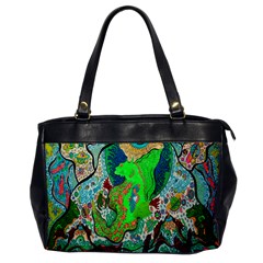 Volcanic Seahorse Oversize Office Handbag by chellerayartisans