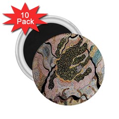 Lizard Volcano 2 25  Magnets (10 Pack) 