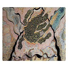 Lizard Volcano Double Sided Flano Blanket (small) 