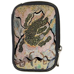 Lizard Volcano Compact Camera Leather Case by chellerayartisans