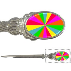 Neon Rainbow Burst Letter Opener by PodArtist