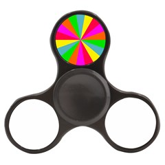 Neon Rainbow Burst Finger Spinner by PodArtist