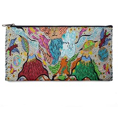 Supersonic Volcano Wizard Pencil Cases by chellerayartisans