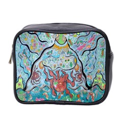 Volcano Submarine Mini Toiletries Bag (two Sides) by chellerayartisans