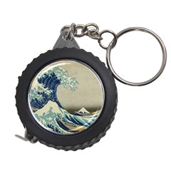 The Classic Japanese Great Wave Off Kanagawa By Hokusai Measuring Tape by PodArtist