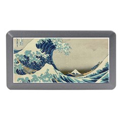 The Classic Japanese Great Wave Off Kanagawa By Hokusai Memory Card Reader (mini) by PodArtist