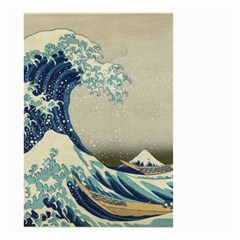 The Classic Japanese Great Wave Off Kanagawa By Hokusai Small Garden Flag (two Sides) by PodArtist