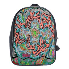 Octopusquad School Bag (xl) by chellerayartisans