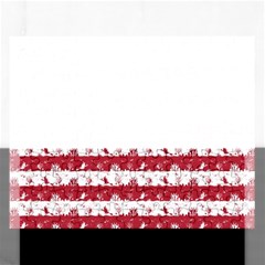 Usa Flag Halloween Holiday Nightmare Stripes Rectangular Jigsaw Puzzl by PodArtist