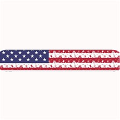 Usa Flag Halloween Holiday Nightmare Stripes Small Bar Mats by PodArtist