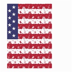 Usa Flag Halloween Holiday Nightmare Stripes Small Garden Flag (two Sides) by PodArtist