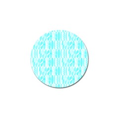 Aqua Blue Colored Waikiki Surfboards  Golf Ball Marker by PodArtist