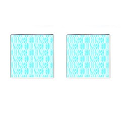 Aqua Blue Colored Waikiki Surfboards  Cufflinks (square) by PodArtist