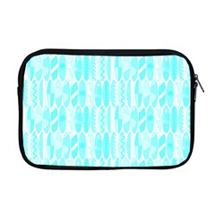 Aqua Blue Colored Waikiki Surfboards  Apple Macbook Pro 17  Zipper Case by PodArtist