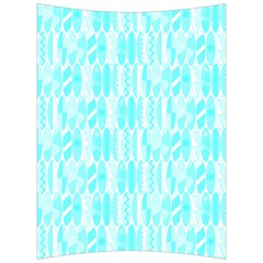 Aqua Blue Colored Waikiki Surfboards  Back Support Cushion by PodArtist