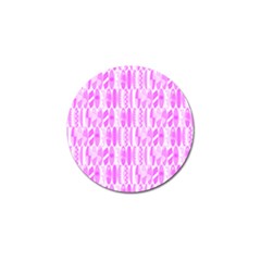 Bright Pink Colored Waikiki Surfboards  Golf Ball Marker (4 Pack) by PodArtist