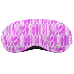 Bright Pink Colored Waikiki Surfboards  Sleeping Masks by PodArtist