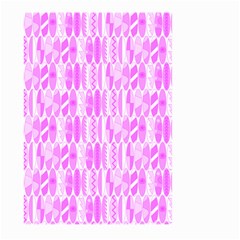 Bright Pink Colored Waikiki Surfboards  Large Garden Flag (two Sides) by PodArtist